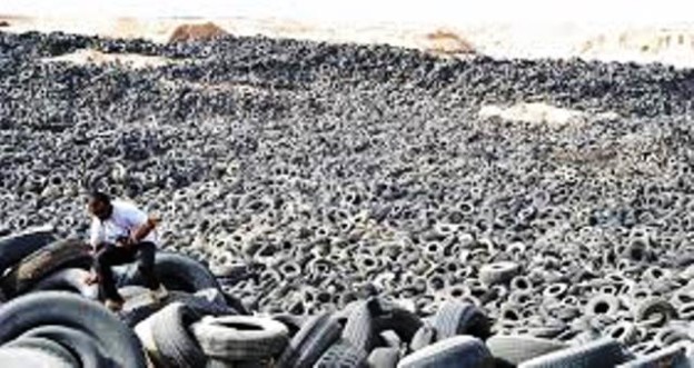 Scrap Car Tire Recycling