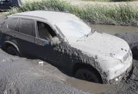 Junk Vehicle Buried